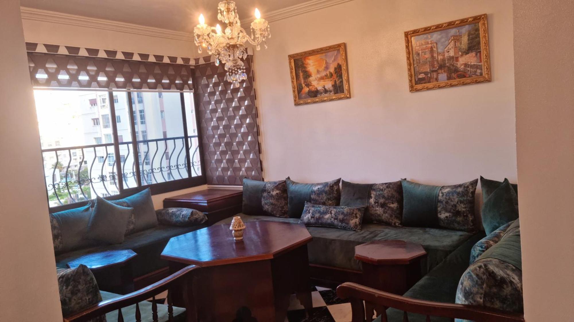 Luxury Sea And Marina View Apartment Tangier Exterior photo
